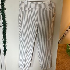 Slim Crop Work Pants